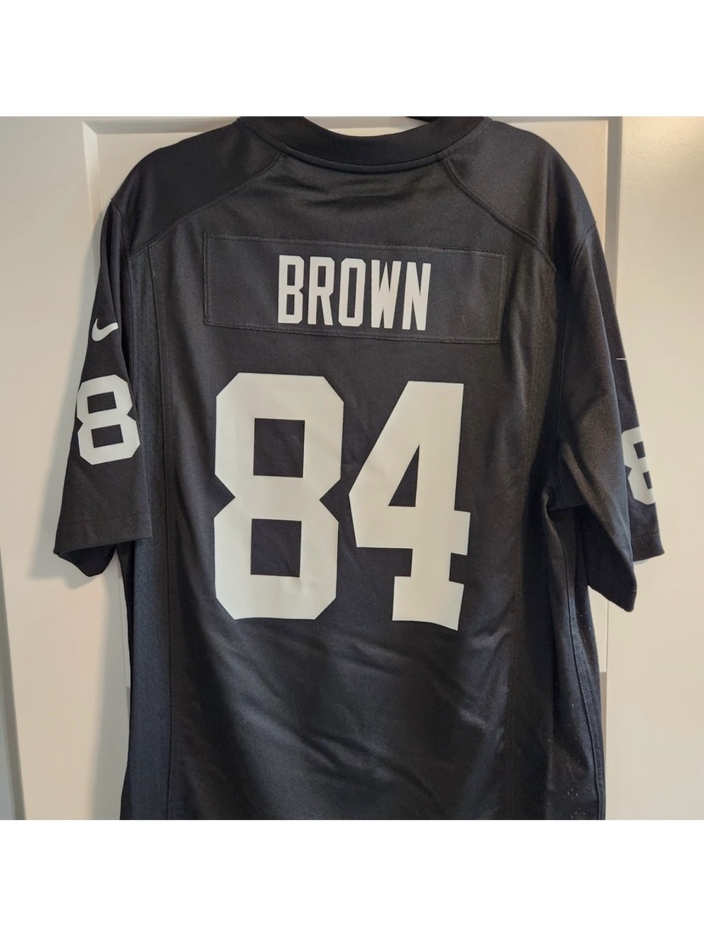 Antonio brown black raiders NFL nike football jersey #84 men’s large
